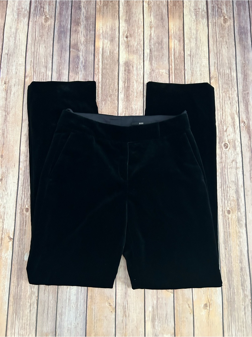 Hugo Boss Velvet Pants | Size 6 - Picture 3 of 4